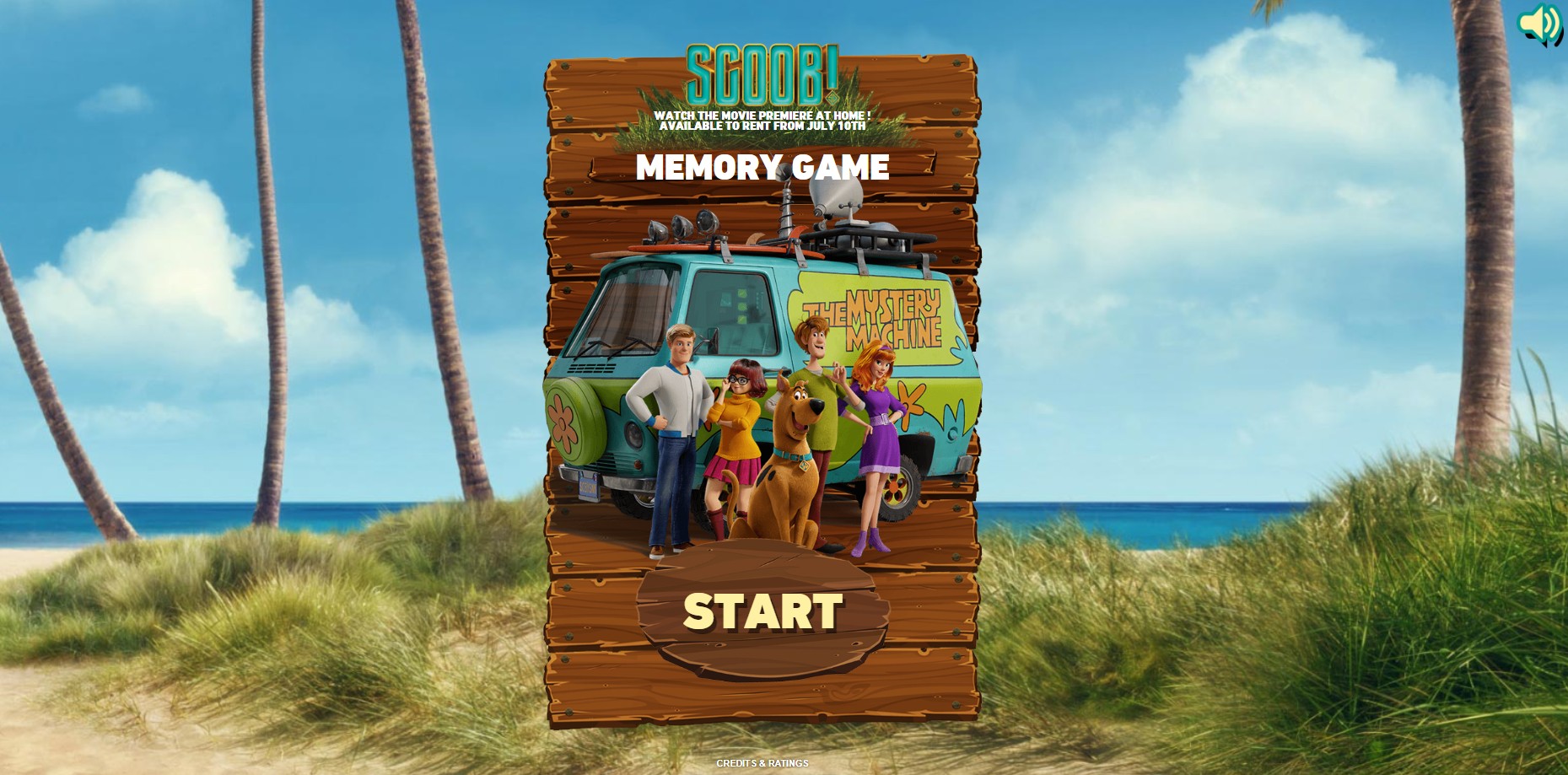 Scooby-Doo Memory Game Online: Speed Run Edition