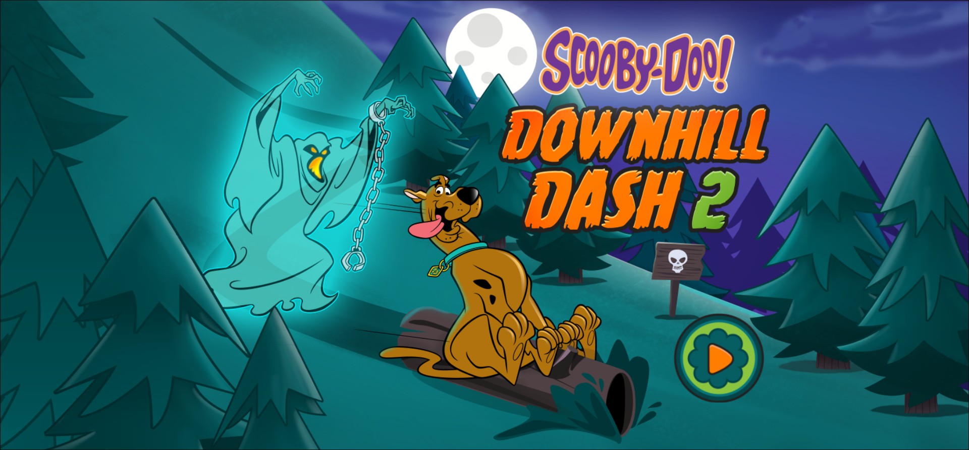Scooby-Doo Downhill Dash 2: Free Play Quest