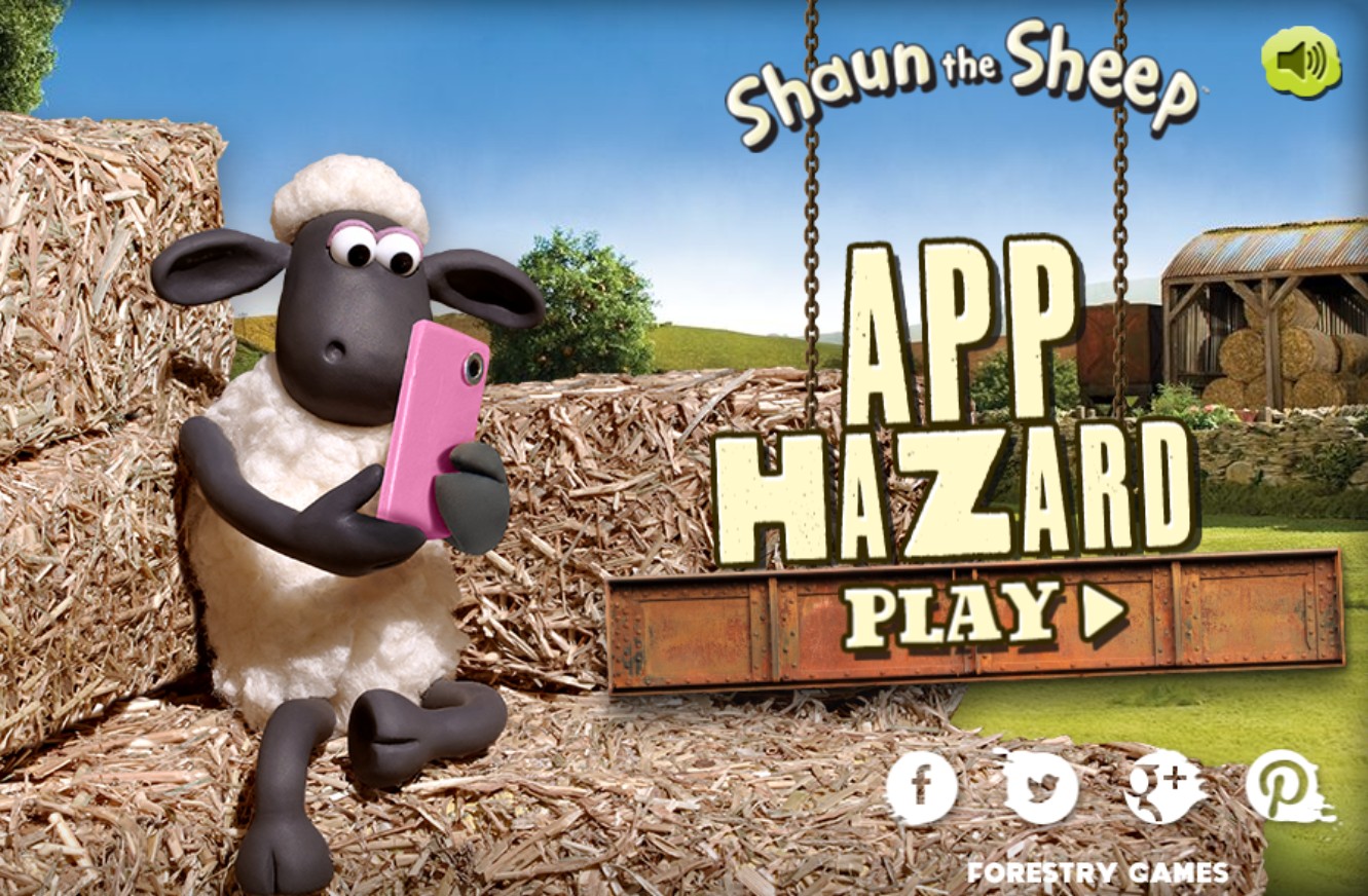 Shaun the Sheep App Hazard - Online: Free Play Quest