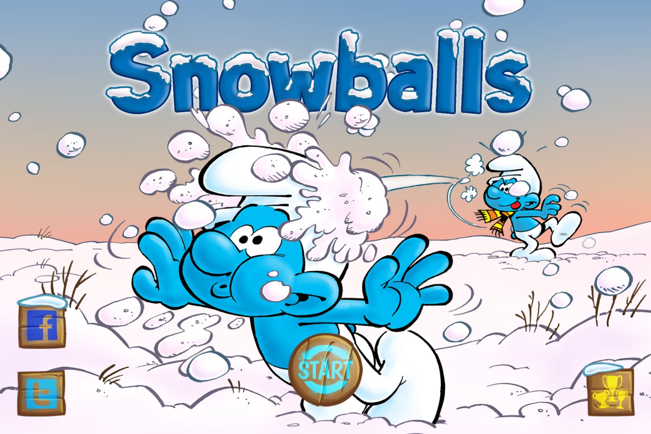 The Smurfs Snowballs: Magic World