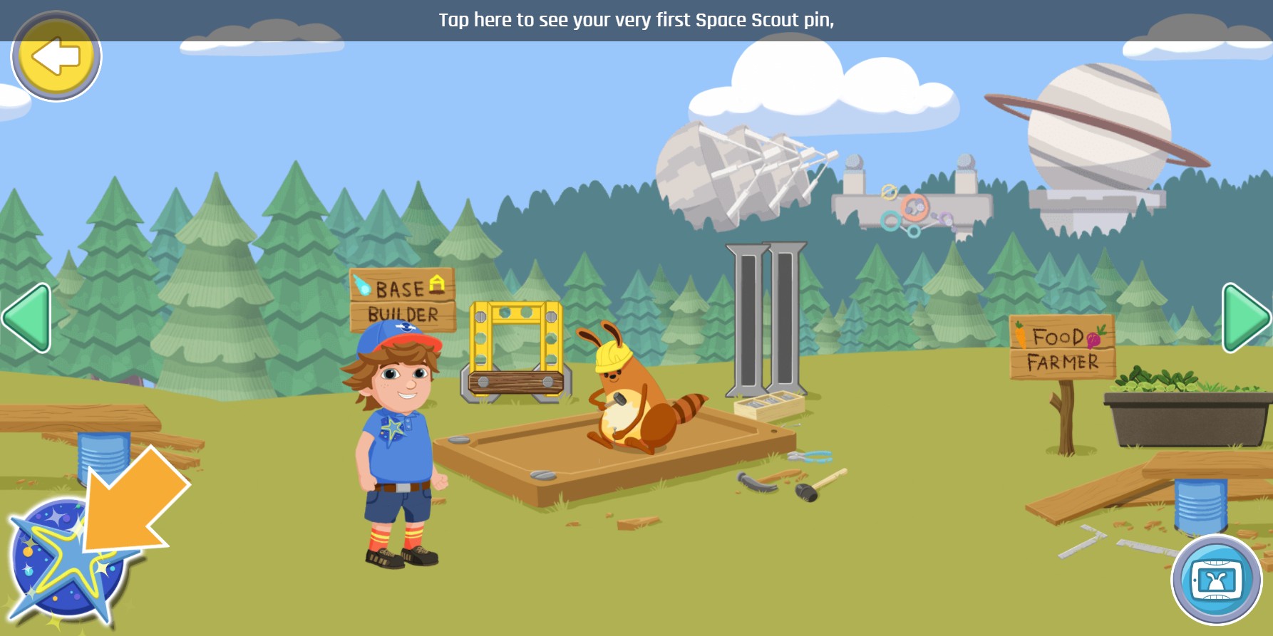 Space Scouts Home Base - Explore the Galaxy Online: Free Play Quest