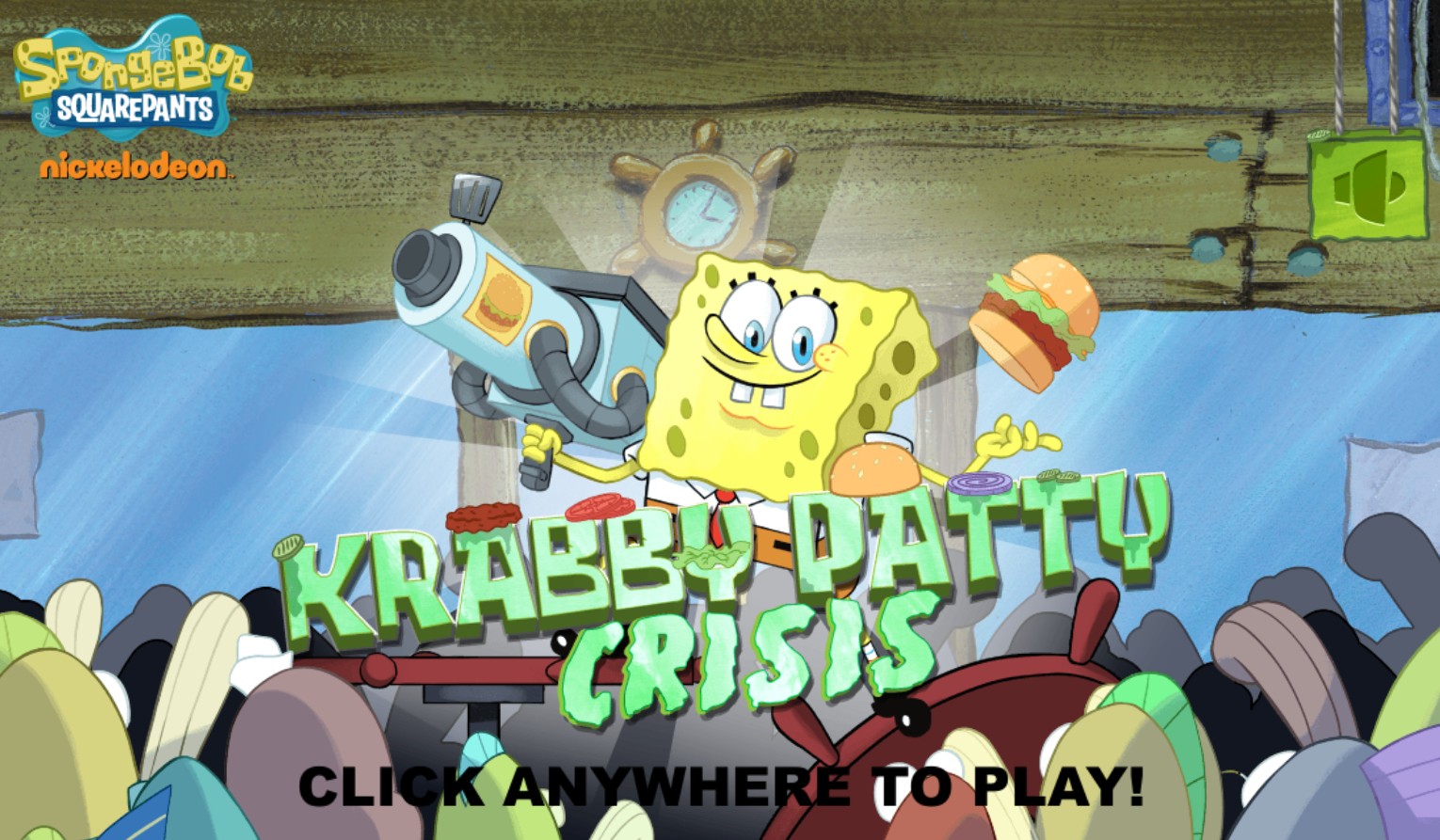 SpongeBob Krabby Patty Crisis - Play Free Nickelodeon: Mastery Challenge