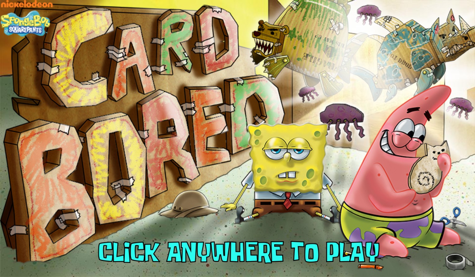 SpongeBob SquarePants Card Bored: Hero Saga