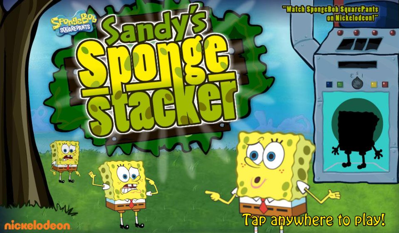 SpongeBob SquarePants Sandy's Sponge Stacker: Speed Run Edition