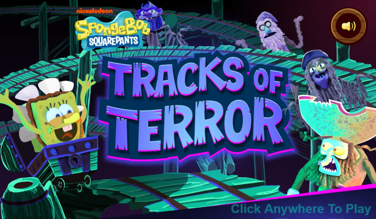 SpongeBob SquarePants Tracks of Terror: Deluxe Online