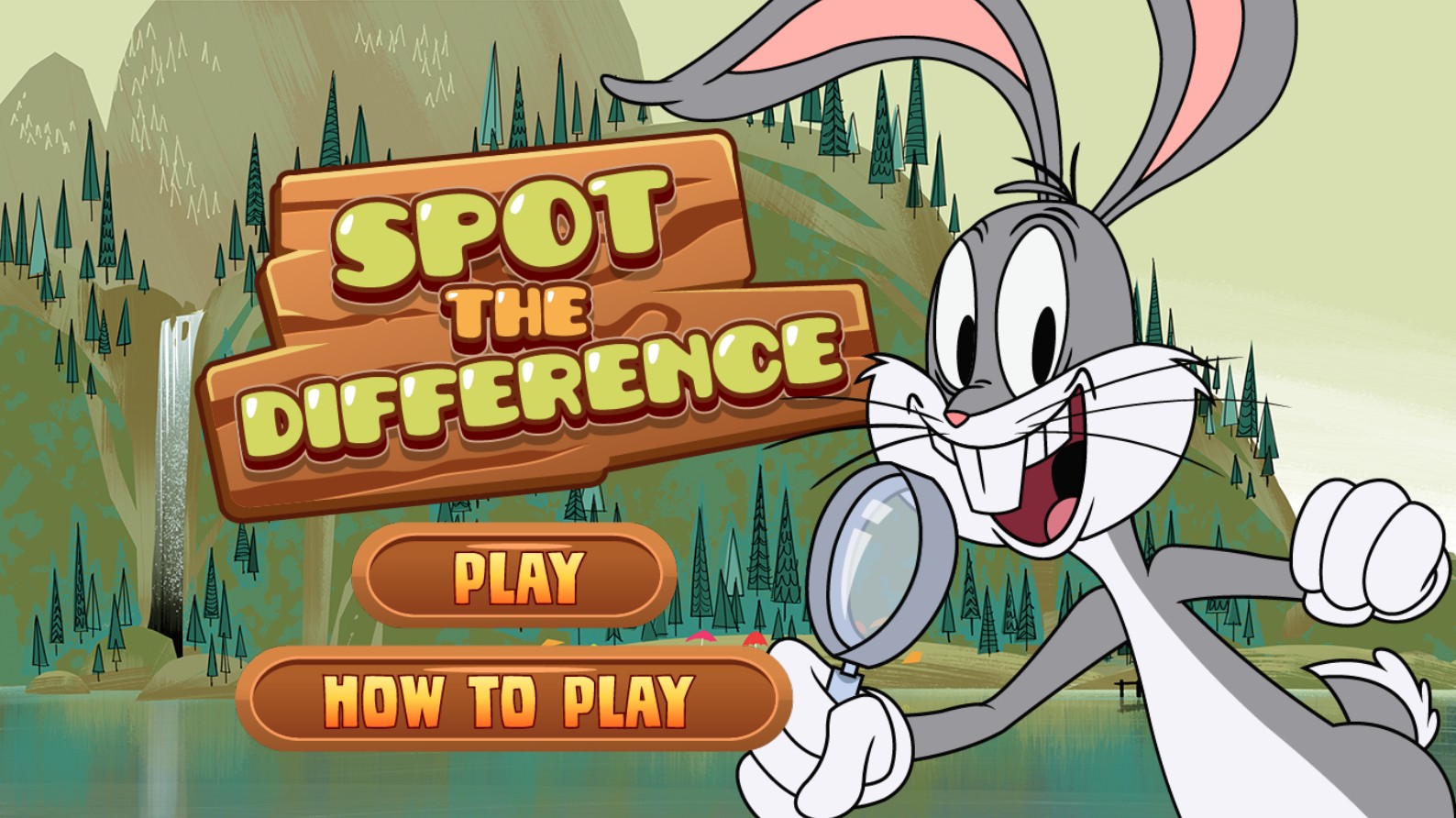 Bugs Bunny Spot the Difference: Super Adventure