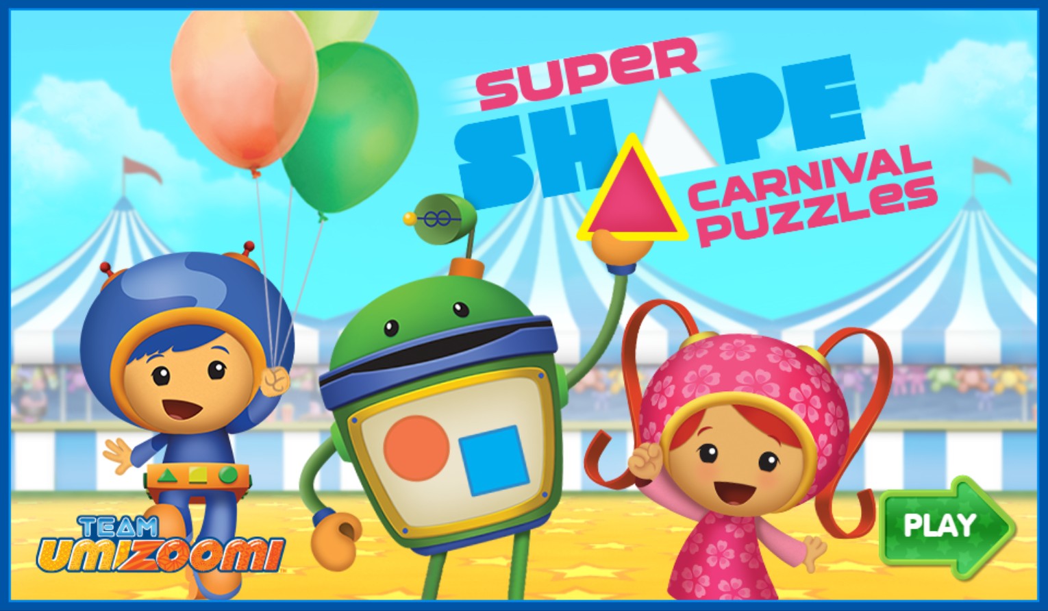 Super Shape Carnival Puzzles - Team Umizoomi: Full Version