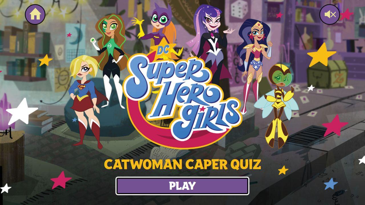 DC Super Hero Girls Catwoman Caper Quiz: Pro Version