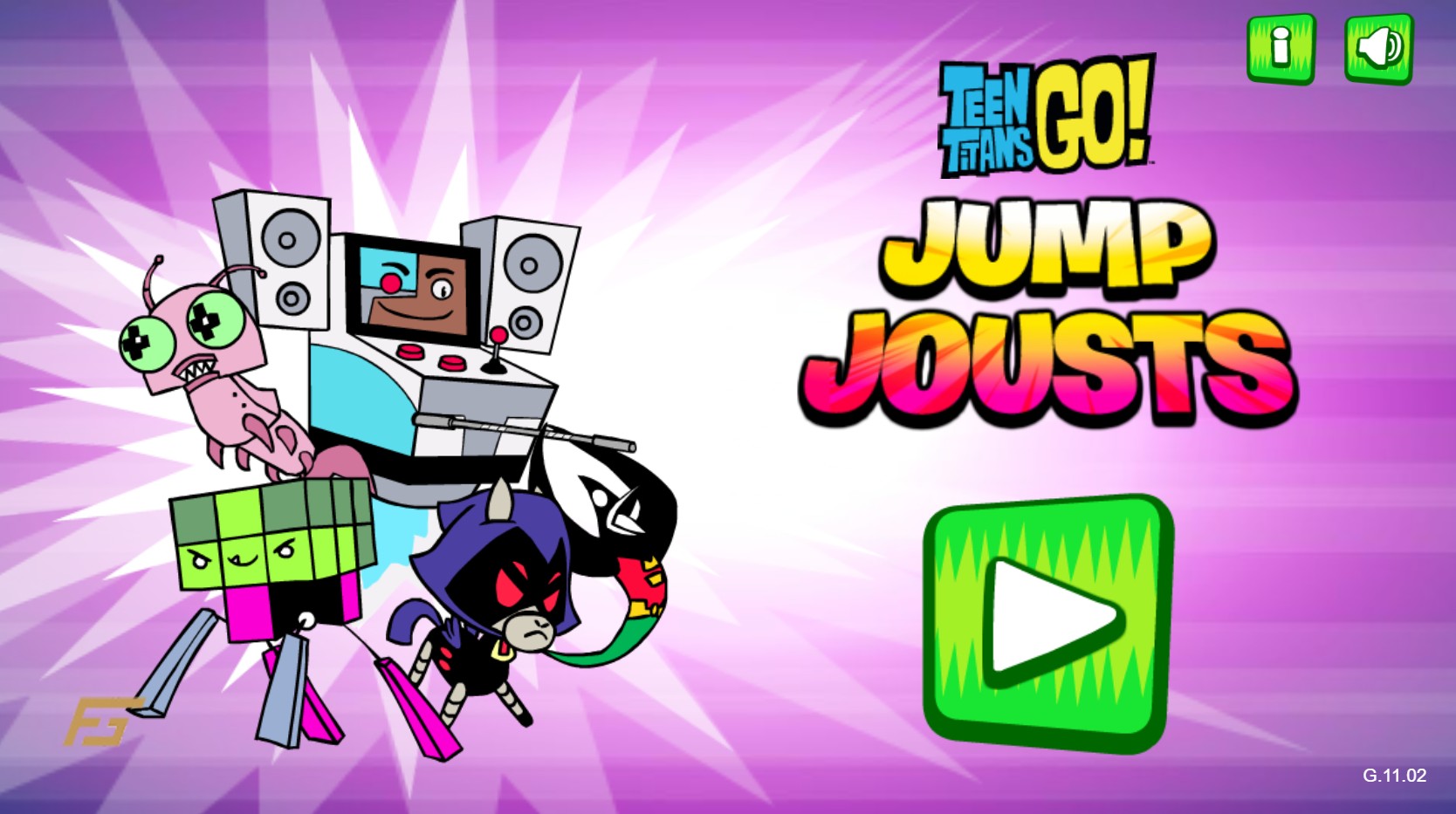Teen Titans Go Jump Jousts - Action Arcade Fighting: Speed Run Edition