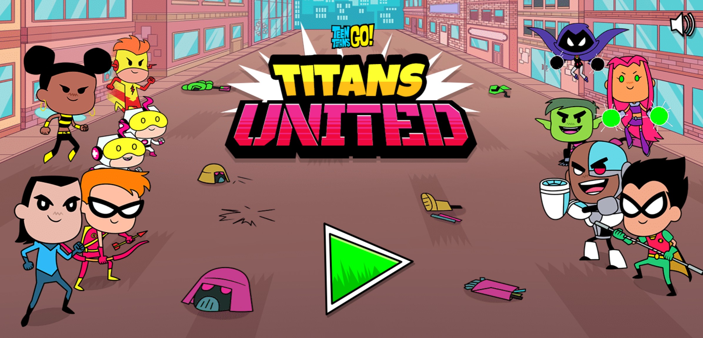 Teen Titans Go Titans United Play Online: Magic World
