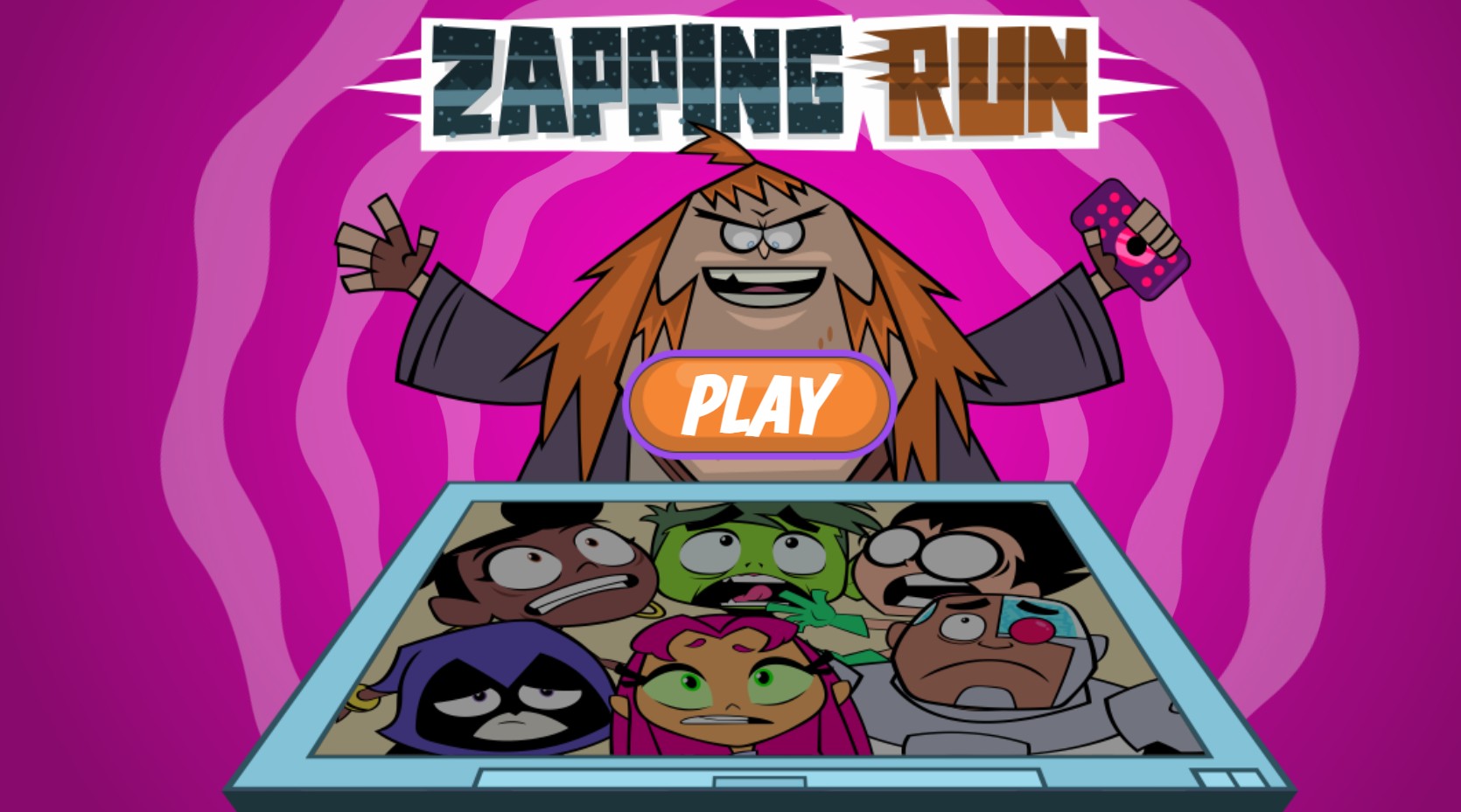 Teen Titans Go Zapping Run - Play Free Cartoon Network Adventure: Classic Arcade Fun