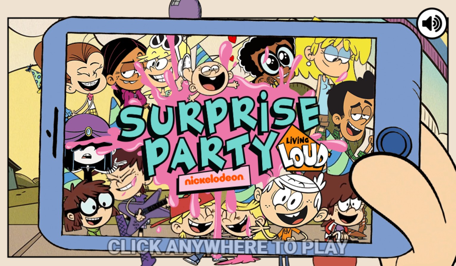 The Loud House Surprise Party - Nickelodeon: Mastery Challenge