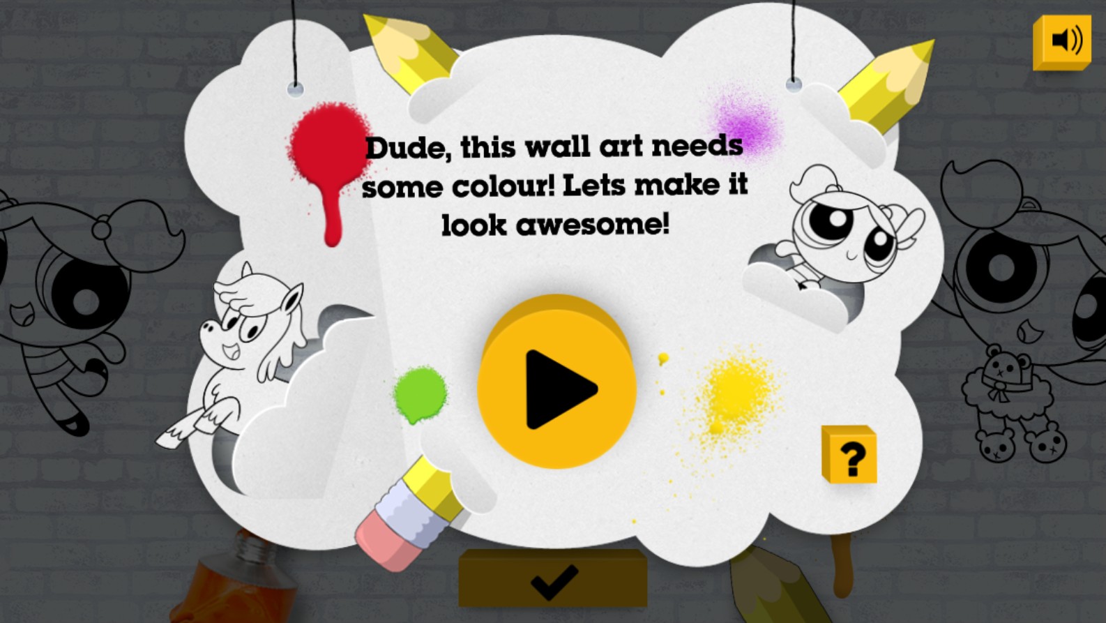 The Powerpuff Girls Colour In: Extreme Challenge