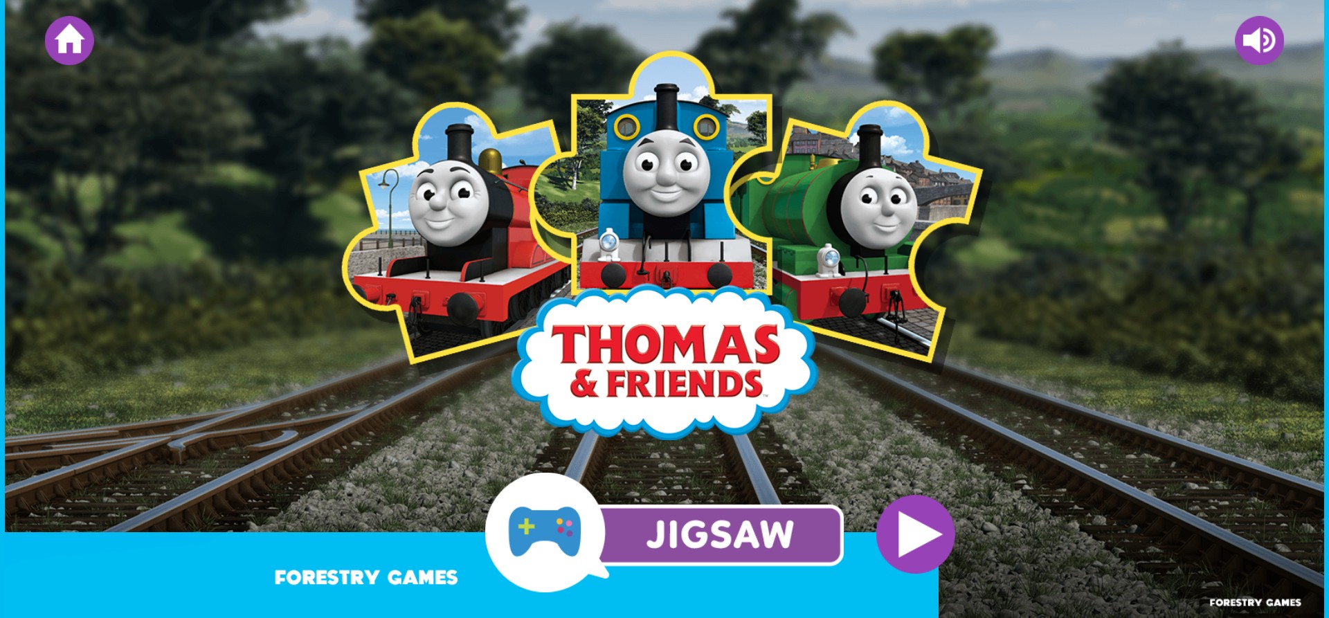 Thomas and Friends Jigsaw - Kids Online Puzzle: Mega Mission