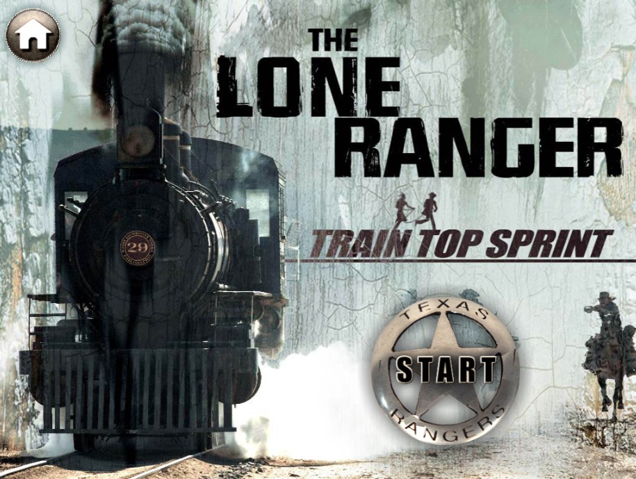 The Lone Ranger Train Top Sprint: Hero Saga