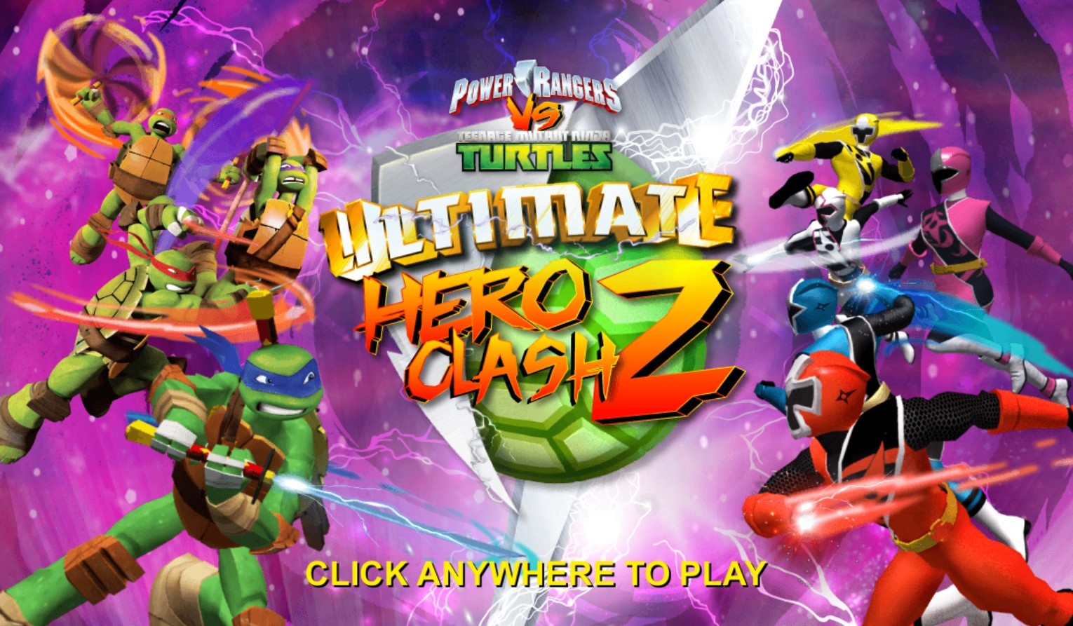 Power Rangers vs Teenage Mutant Ninja Turtles Ultimate Hero Clash 2: Pro Version