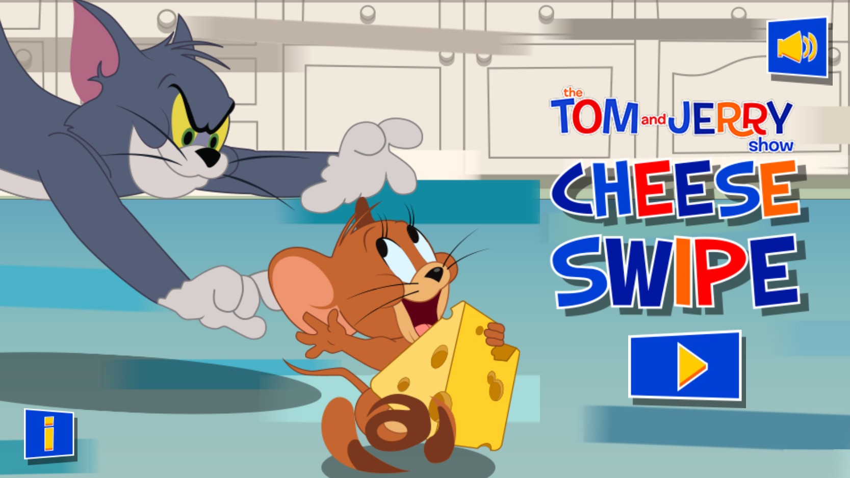 Tom and Jerry Cheese Swipe Online: Hero Saga