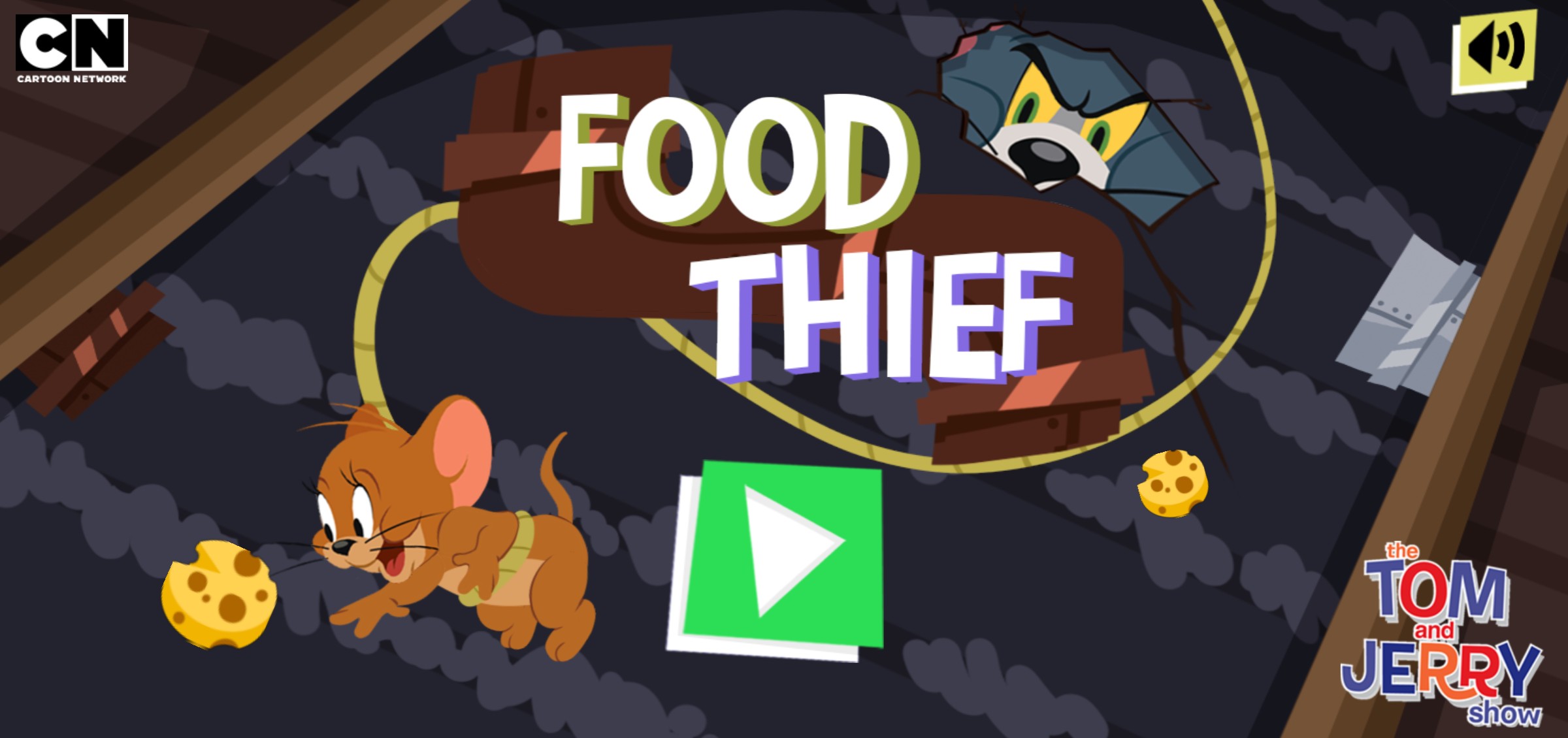 Tom and Jerry Food Thief - Play Online Free: Mega Mission