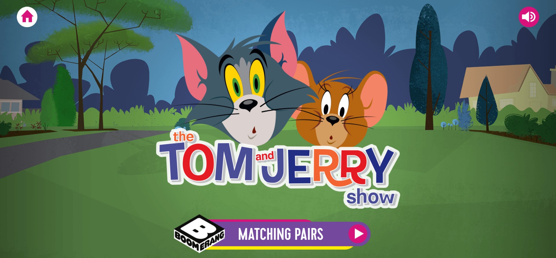 Tom and Jerry Matching Pairs - Fun Memory: Extreme Challenge