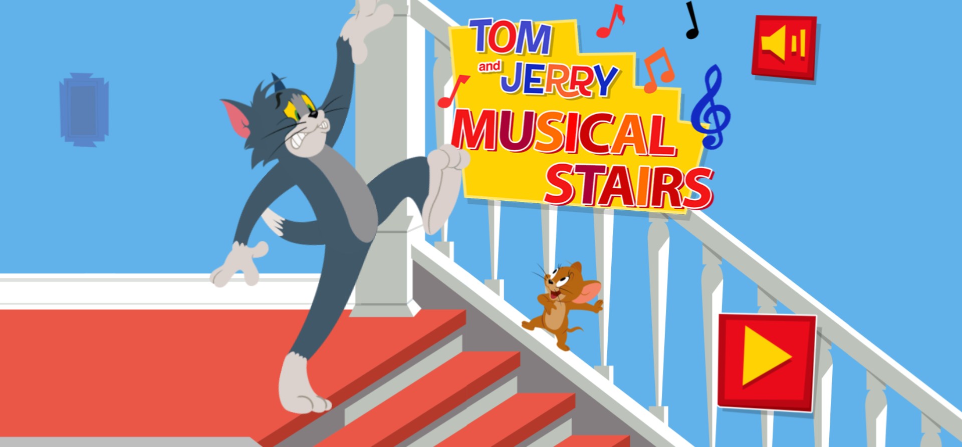 Tom and Jerry Musical Stairs: Mega Mission