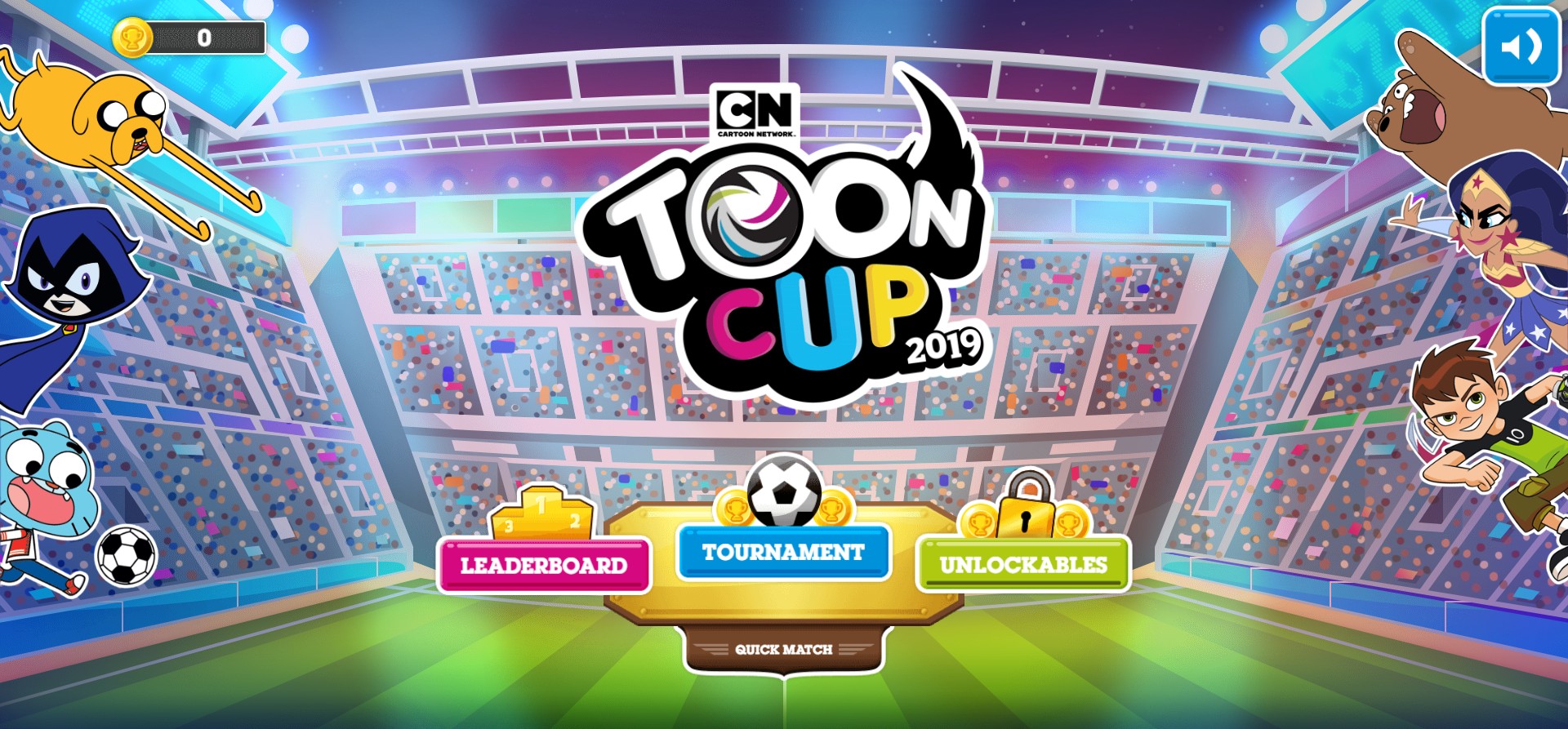 Toon Cup 2019 Cartoon Network Soccer: Deluxe Online