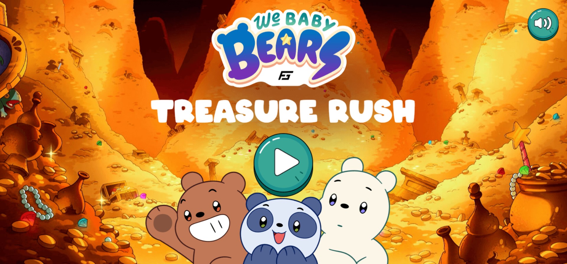 We Baby Bears Treasure Rush - Cartoon Network Adventure: Full Version