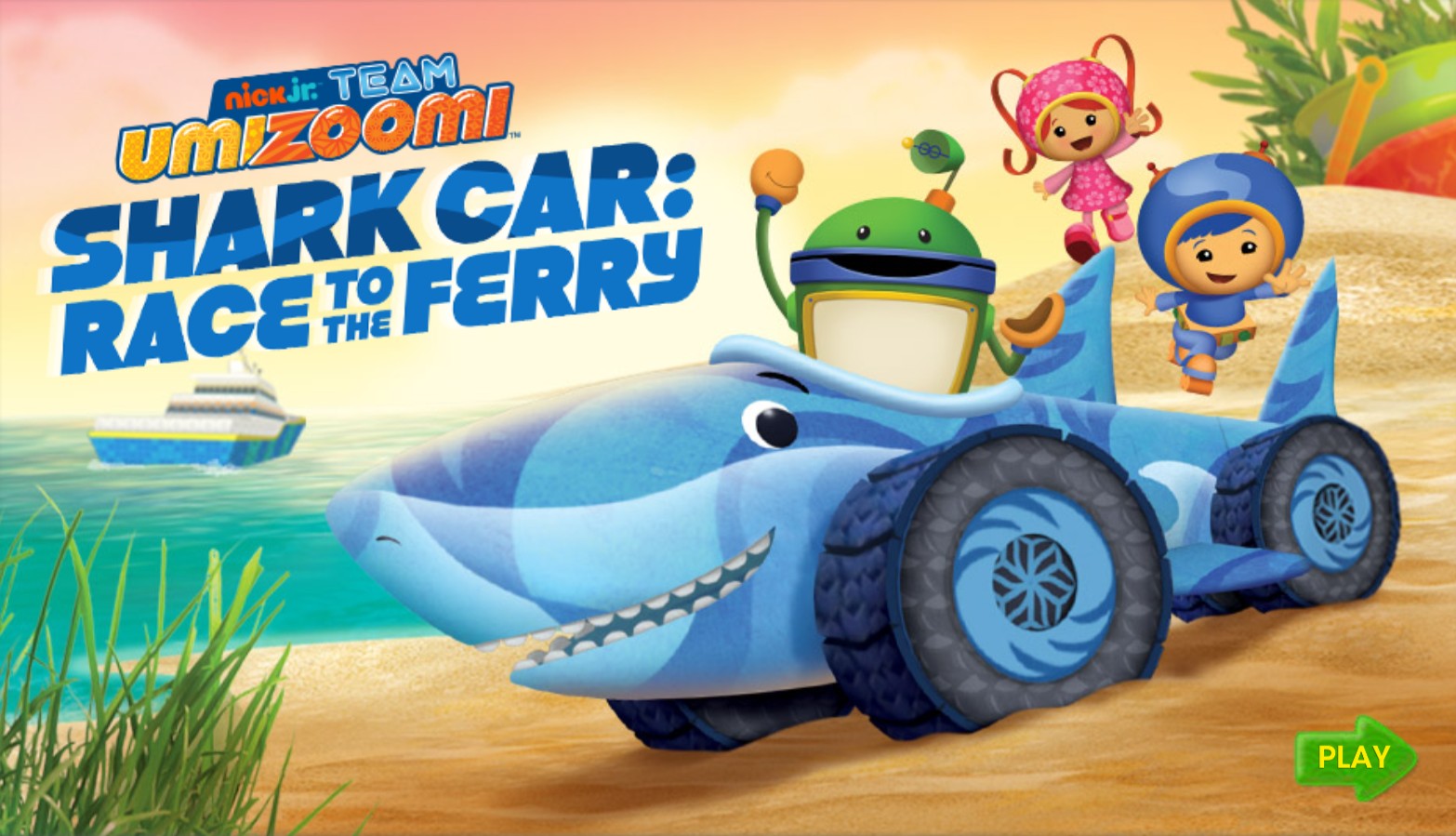 Team Umizoomi Shark Car: Race to the Ferry: Hero Saga
