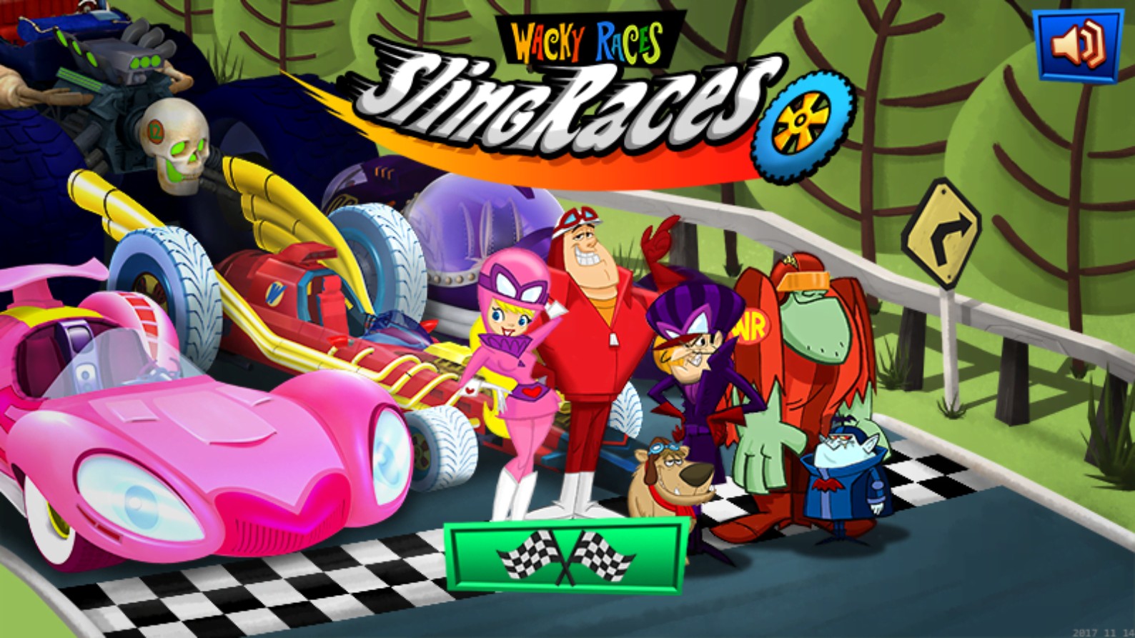Wacky Races Shine Races: Deluxe Online