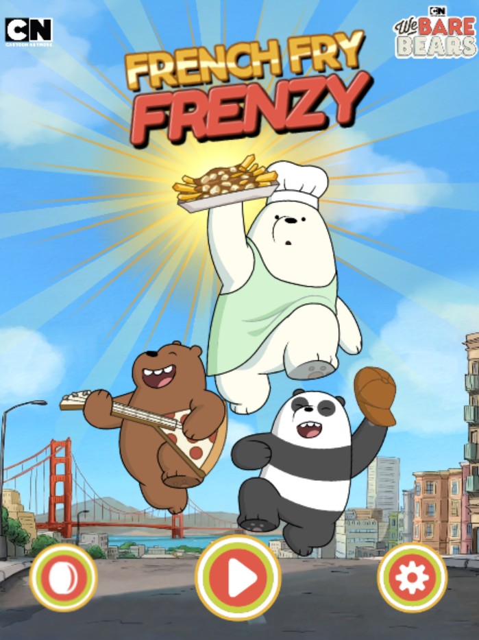 We Bare Bears French Fry Frenzy - Cartoon Network Cooking: Legendary Quest
