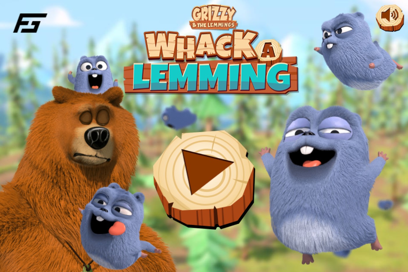 Whack-a-Lemming Grizzy and the Lemmings: Ultimate Edition