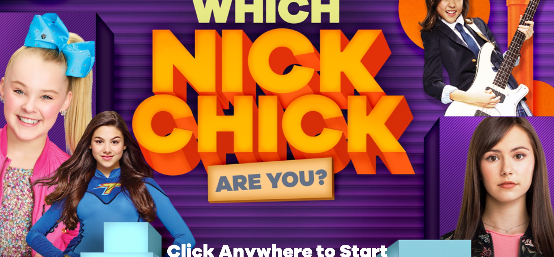 Which Nick Chick Are You? - Nickelodeon Character Quiz: Super Adventure