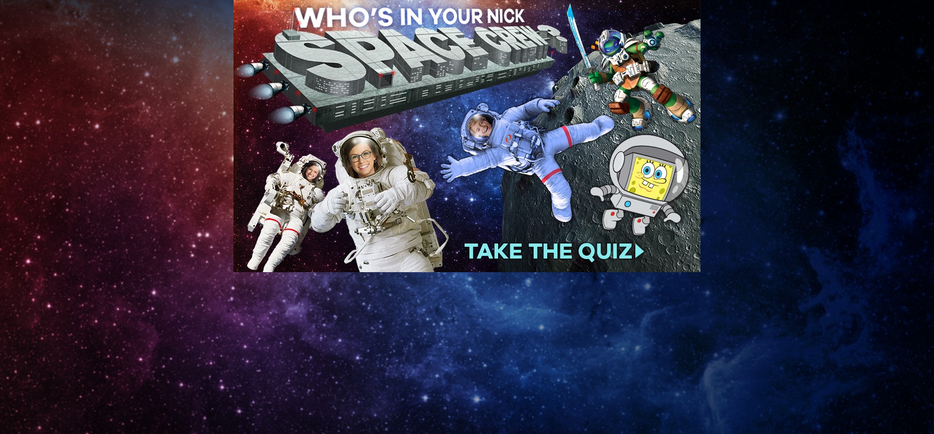 Who's in Your Nick Space Crew - Space Exploration Quiz: Super Adventure