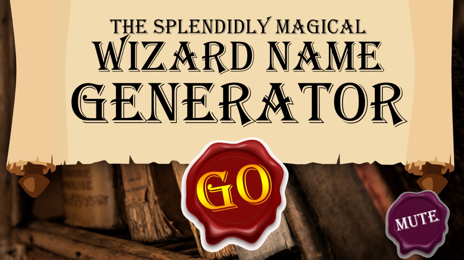The Splendidly Magical Wizard Name Generator: Mega Mission