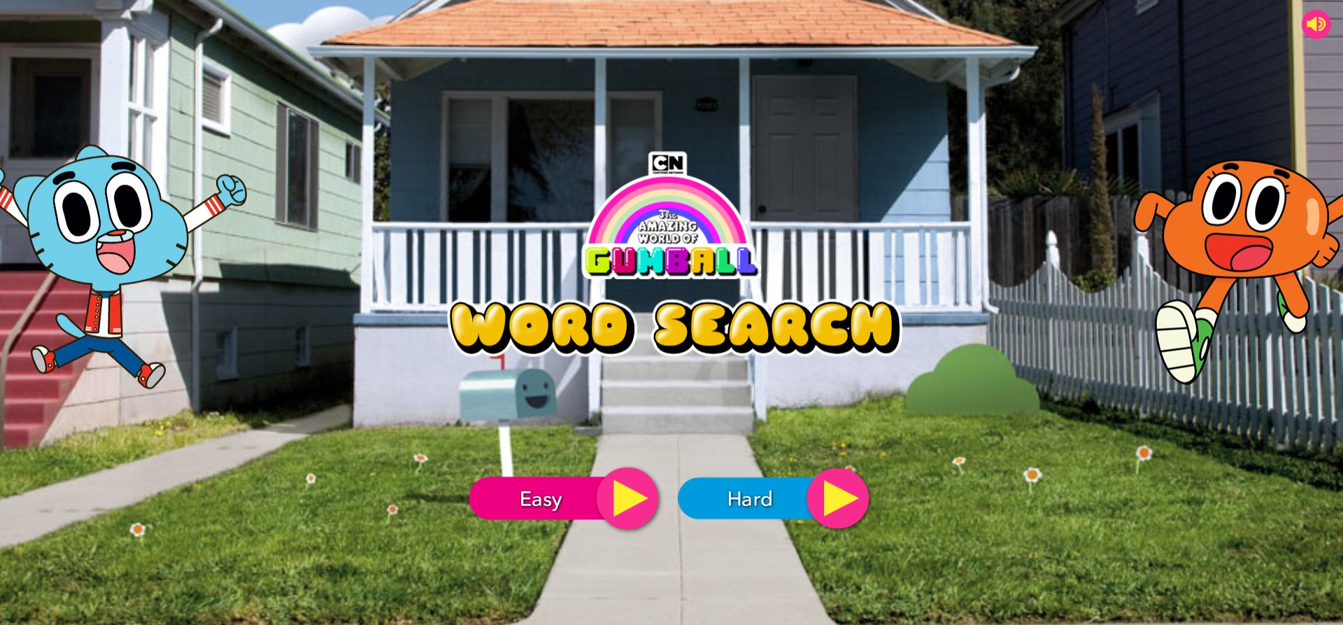 The Amazing World of Gumball Word Search: Mega Mission