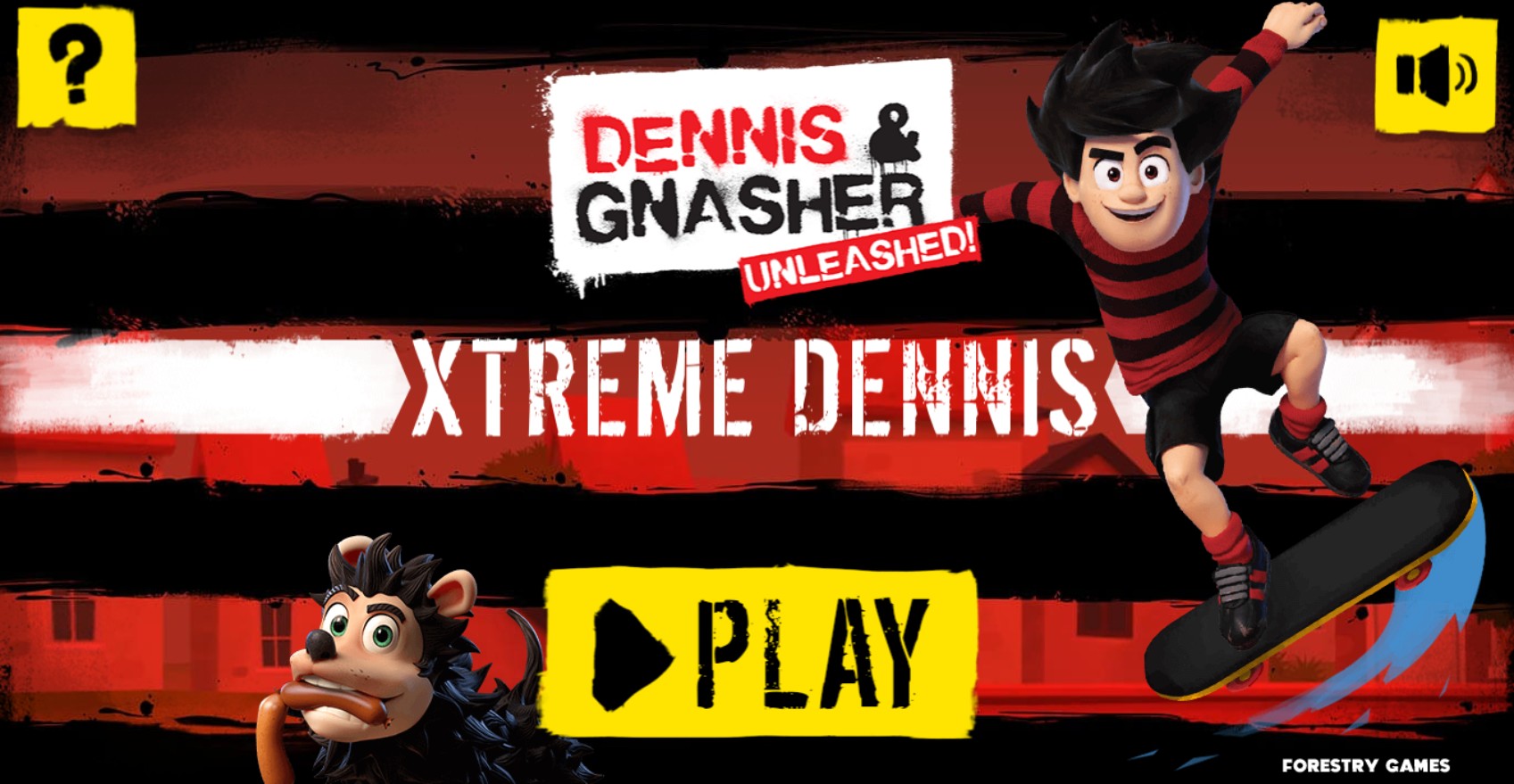 Xtreme Dennis - Dennis & Gnasher Unleashed Skating: Speed Run Edition